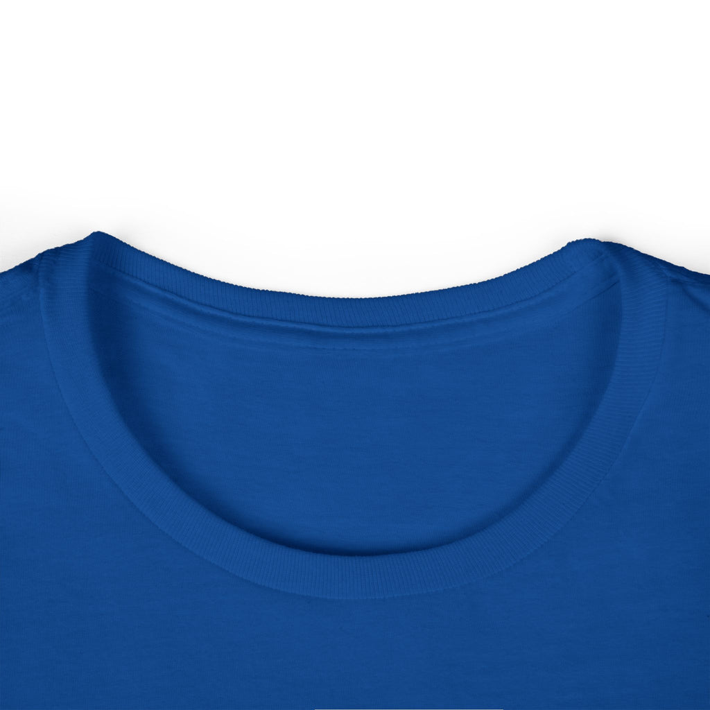 We Listen And We Don't Judge Tee — Women’s Graphic Shirt ("out loud")