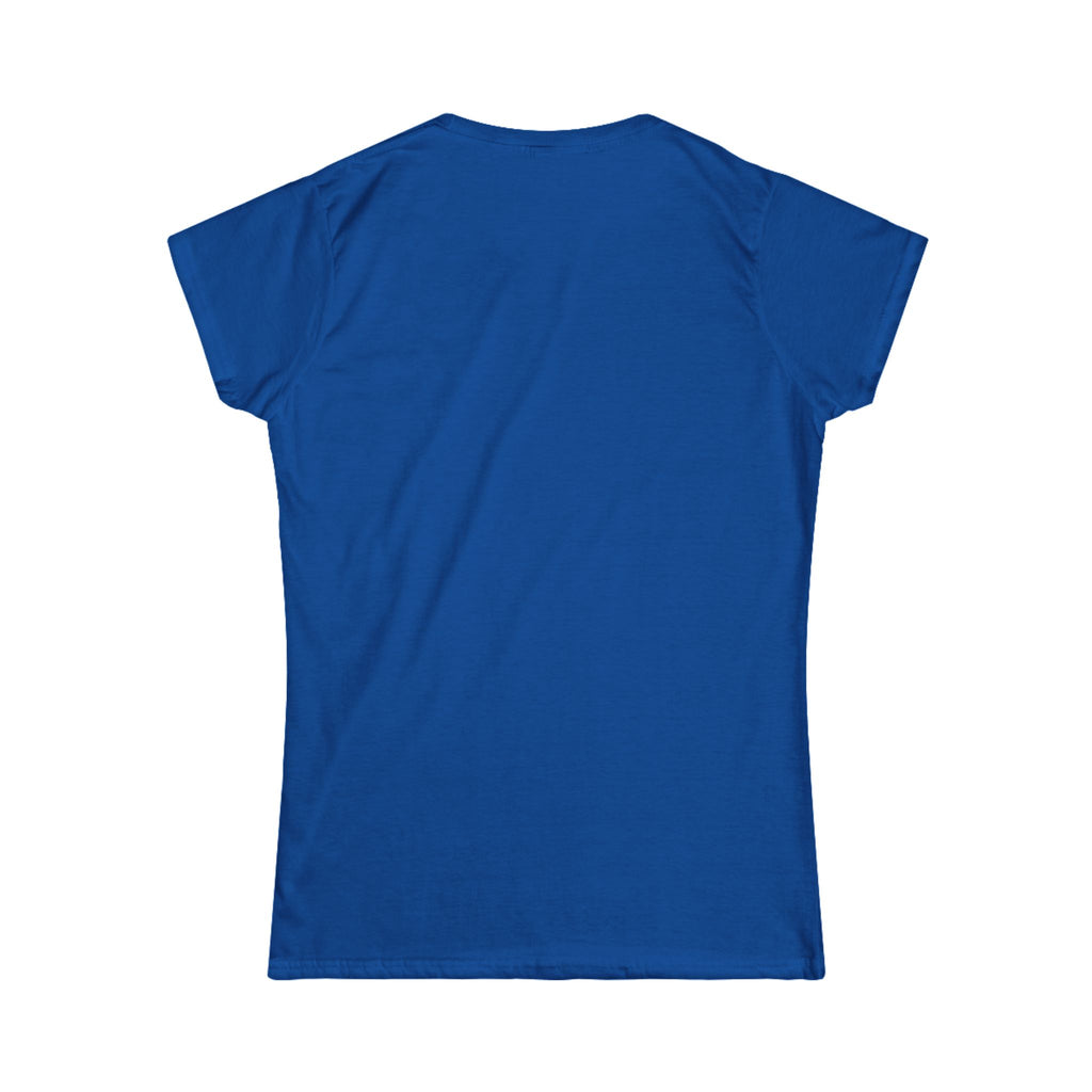 We Listen And We Don't Judge Tee — Women’s Graphic Shirt ("out loud")