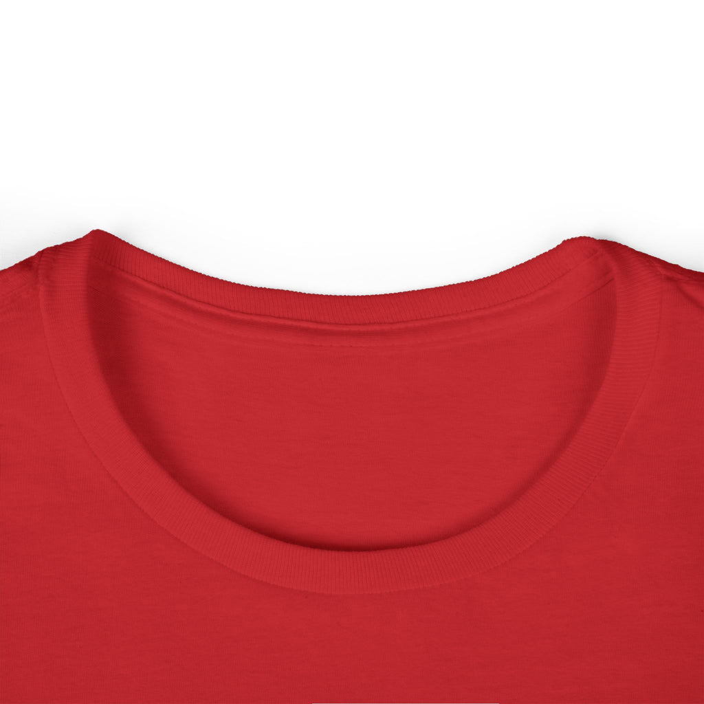 We Listen And We Don't Judge Tee — Women’s Graphic Shirt ("out loud")