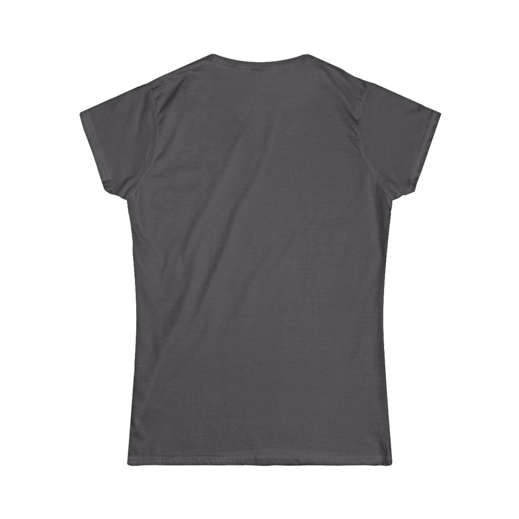 We Listen And We Don't Judge Tee — Women’s Graphic Shirt ("out loud")