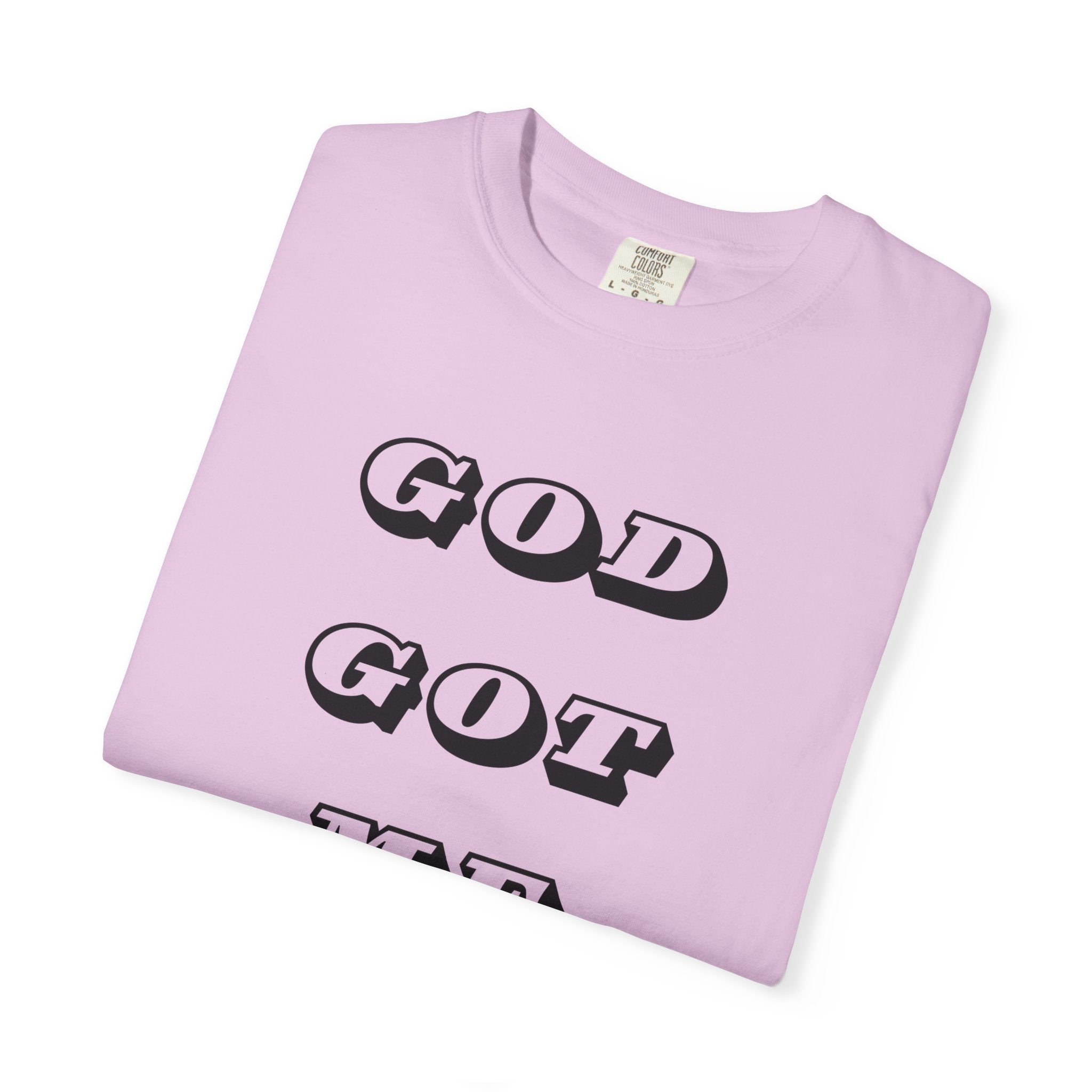 God Got Me T-Shirt — Vintage Bold Script Faith Tee