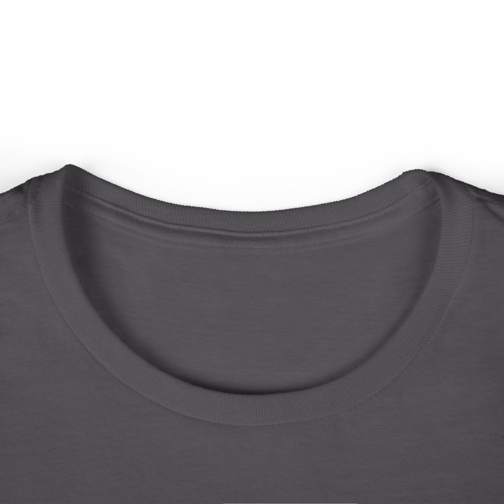 We Listen And We Don't Judge Tee — Women’s Graphic Shirt ("out loud")