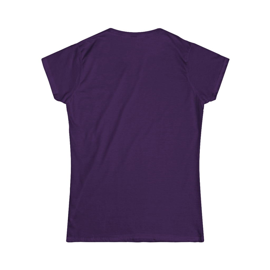 We Listen And We Don't Judge Tee — Women’s Graphic Shirt ("out loud")