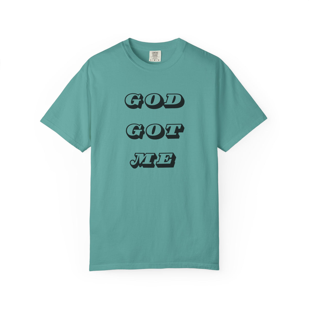 God Got Me T-Shirt — Vintage Bold Script Faith Tee