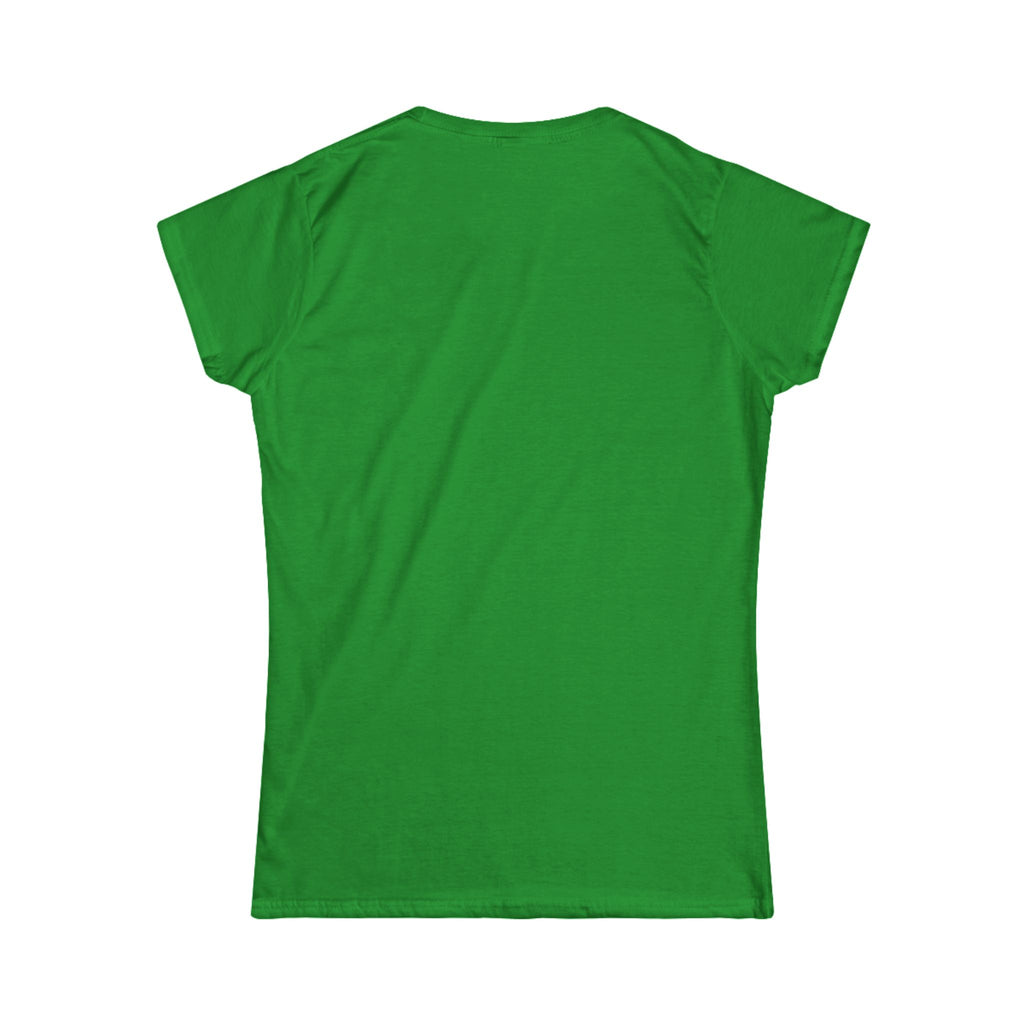 We Listen And We Don't Judge Tee — Women’s Graphic Shirt ("out loud")