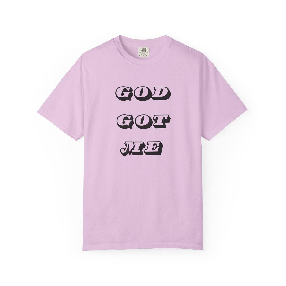God Got Me T-Shirt — Vintage Bold Script Faith Tee